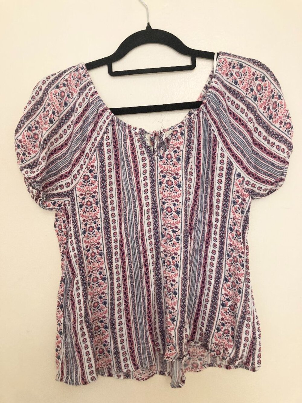 Patterned Blouse